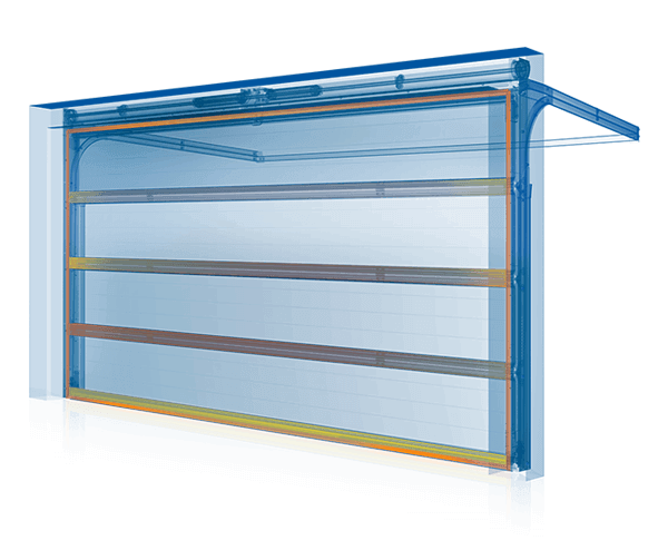 unitherm termoizolacja 1 - Brama segmentowa UniTherm